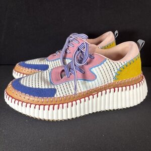 Cozzy Girl Stitched Tennis Shoes. Multicolor, 8M